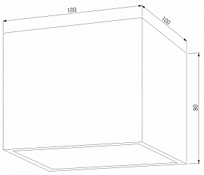 Накладной светильник Elektrostandard Corudo MRL LED 1060