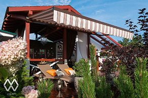 Наземный низкий светильник DeMarkt Фабур 1 804040301