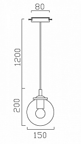 Подвесной светильник Vele Luce Volo VL2074P01