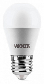 Лампа светодиодная Wolta  E27 10Вт 6500K 25W45GL10E27