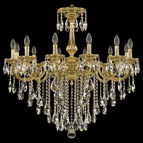 Подвесная люстра Bohemia Ivele Crystal 7501 75101/12/300 B G