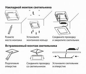 Накладной светильник Elektrostandard Downlight a035326