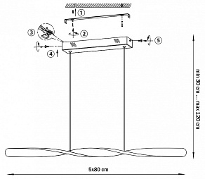 Подвесной светильник Lightstar Torino 615089