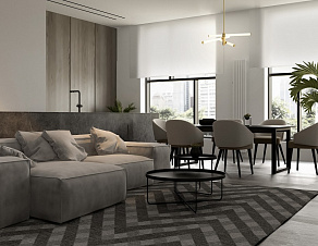 Люстра на штанге Maytoni Axis MOD106PL-L28G3K