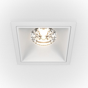 Встраиваемый светильник Maytoni Alfa DL043-01-15W3K-D-SQ-W