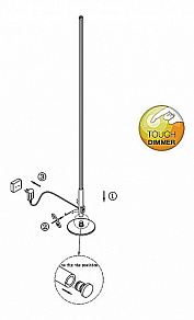 Торшер Globo Hyperion 68040S3