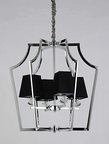 Подвесная люстра LUMINA DECO Montero LDP 1249-4 CHR+BK