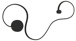 Накладной светильник DesignLed Line AB15014-1B-BL