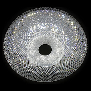Накладной светильник Ambrella Orbital Crystal F96 CL 48W D390