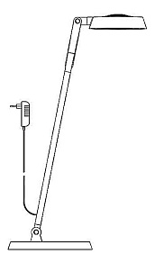 Настольная лампа офисная Globo Nopos 58139