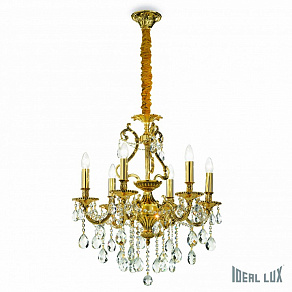 Подвесная люстра Ideal Lux Gioconda GIOCONDA SP6 ORO