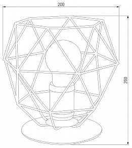 Настольная лампа декоративная TK Lighting Galaxy 3061 Galaxy