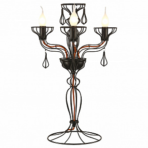 Настольная лампа декоративная Arte Lamp Artefact A3225LT-3BK