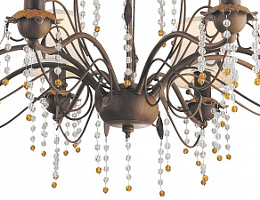 Подвесная люстра Arte Lamp Medici A9468LM-8BR
