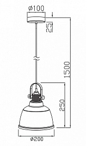 Подвесной светильник Maytoni Irving T163-11-C