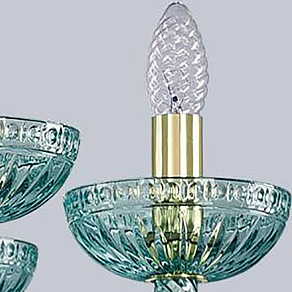 Подвесная люстра Bohemia Ivele Crystal Ivele Crystal 3 1310/12+6/360/2d G Bi/Birusa/M-1G