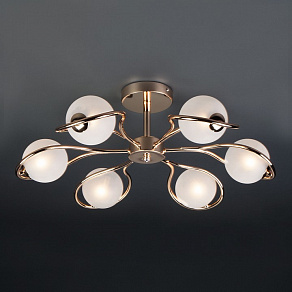 Люстра на штанге Eurosvet Camomile 70089/6 золото