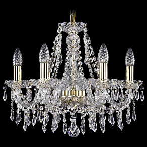 Подвесная люстра Bohemia Ivele Crystal 1403 1403/6/160/G