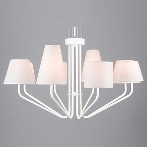 Подвесная люстра Eurosvet Ornato 70074/8 белый