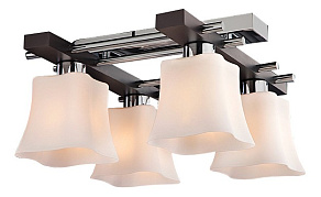 Накладной светильник Eurosvet 70007 70007/4 хром/венге