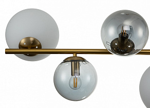 Люстра на штанге Indigo Duetto 11023/7R Bronze