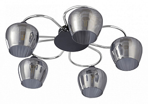 Потолочная люстра Arte Milano AMALFI-321508 321508/5 CR+BK