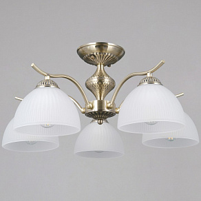 Люстра на штанге ILLUMICO  IL0896-5CSQ-26 AB ELITE