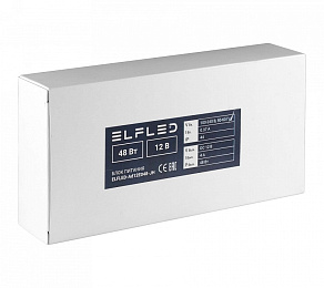 Блок питания с проводом ELFLED  ELFLED-Ad12E048-JH