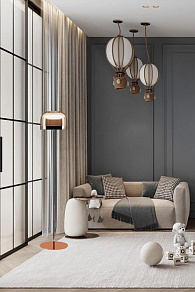 Торшер Milosh Tendence 756 0756FL-1PG