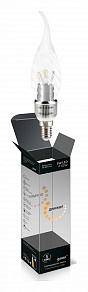 Лампа светодиодная Gauss Candle Tailed Special Crystal E14 5Вт 2700K HA133201105-D