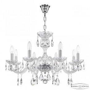 Подвесная люстра Bohemia Ivele Crystal 117 117/8/240 Ni