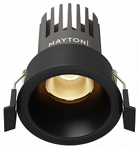 Встраиваемый светильник Maytoni Technical Dip DL123-10W-2.7K-B