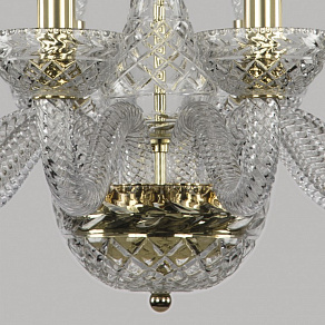 Подвесная люстра Bohemia Ivele Crystal Ivele Crystal 3 1310/10/195 G Cl/Clear/M-1F