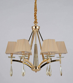 Подвесная люстра LUMINA DECO Valentina LDP 1240-6 GD