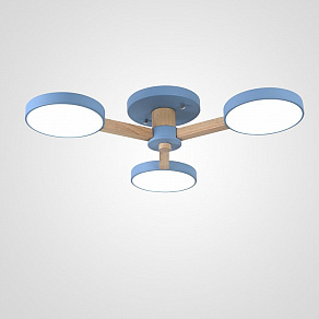 Люстра на штанге Imperiumloft TURNA Blue TURNA01