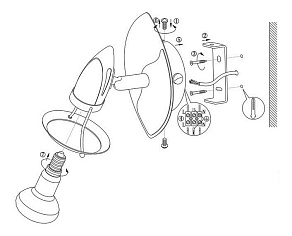 Бра Globo Lord 5438-1