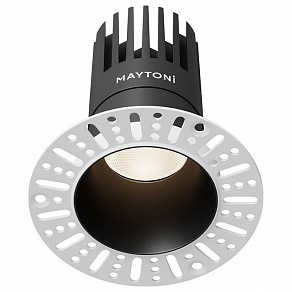 Встраиваемый светильник Maytoni Dip DL122-15W-4K-TRS-B