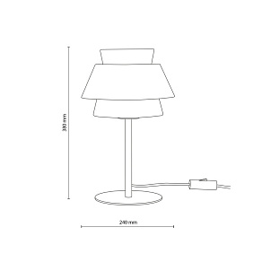 Настольная лампа декоративная TK Lighting Kalum 16222 Kalum