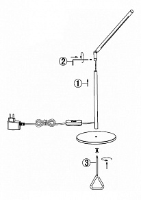 Торшер Globo Orion 58153