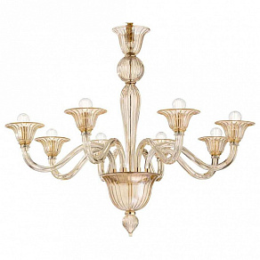 Подвесная люстра Ideal Lux Brigitta BRIGITTA SP8 AMBRA