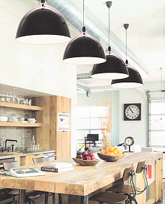 Подвесной светильник LUMINA DECO Vittorio LDP 7520 BK GL+WT