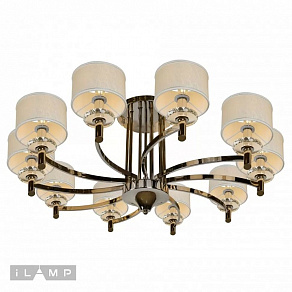 Люстра на штанге iLamp Fusion 88396/10 CR