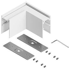 Соединитель угловой L-образный для треков накладных Hesby Lighting ElDeko HSBL_0268