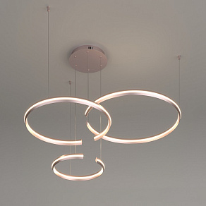 Подвесной светильник Eurosvet Gap 90180/3 сатин-никель 160W