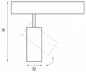 Светильник на штанге Lightstar Teta 205037