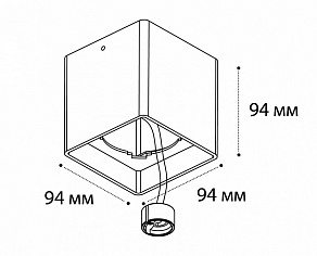 Накладной светильник Italline Fashion FASHION FX1 white
