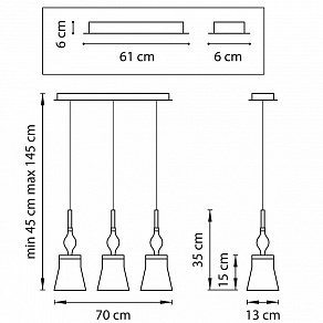Подвесной светильник Lightstar Escica 806030