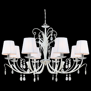 Подвесная люстра Arte Lamp Romana Snow A1743LM-8WH