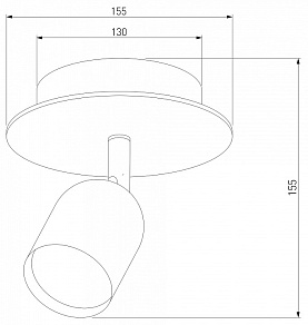 Спот TK Lighting Top 3294 Top Wood