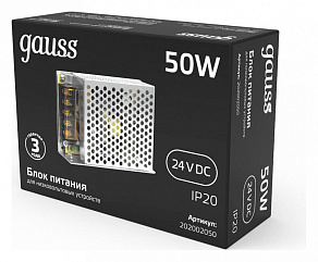 Блок питания Gauss  202002050